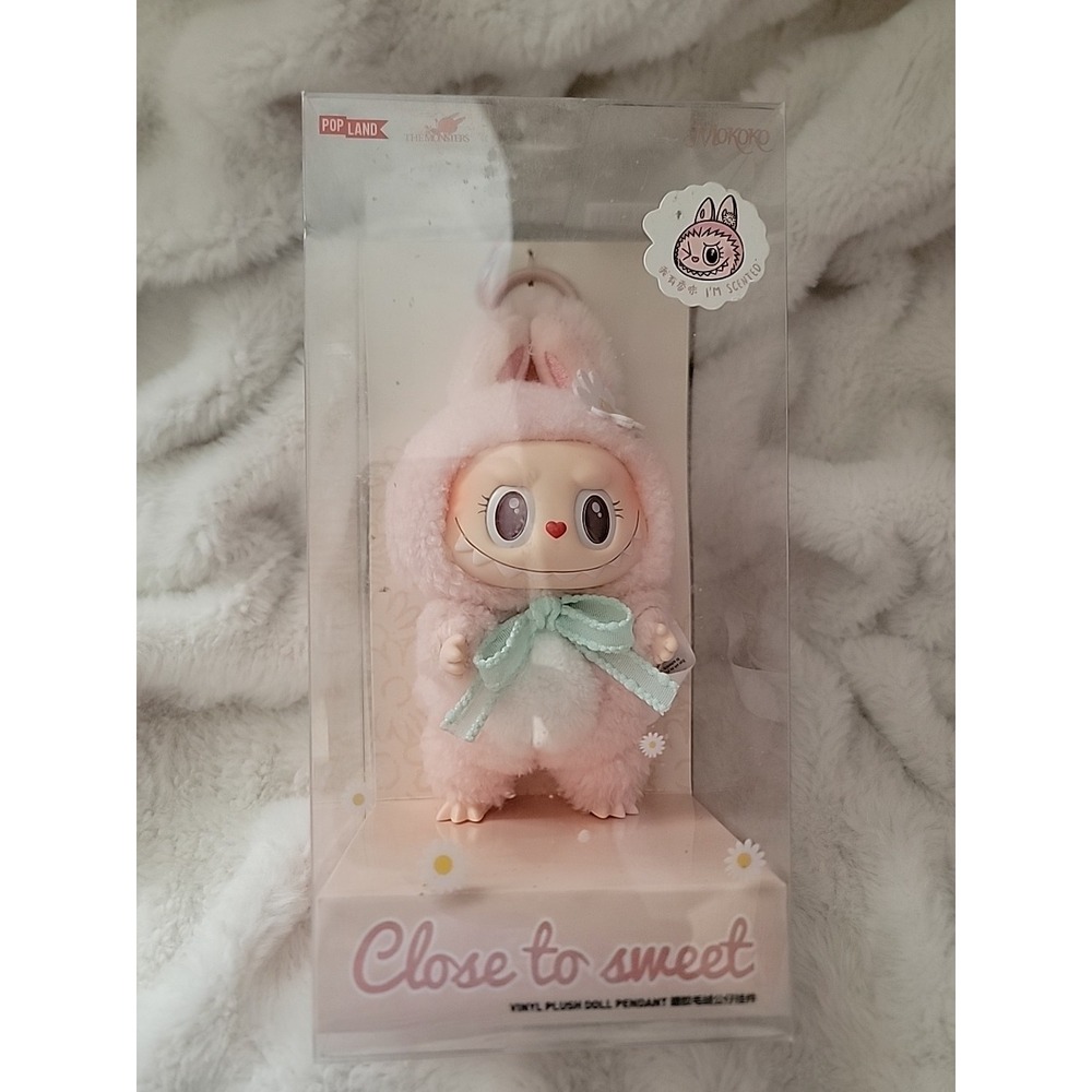 Pop Mart Labubu Mokoko Close To Sweet Pendant(PopLand Exclusive) - New-US Seller